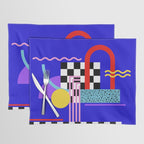 Memphis pattern 109 - 80s / 90s Retro Placemat Gallery Image 1
