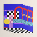 Memphis pattern 109 - 80s / 90s Retro Wrapping Paper Gallery Image 3