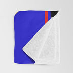 Memphis pattern 109 - 80s / 90s Retro Throw Blanket Gallery Image 3