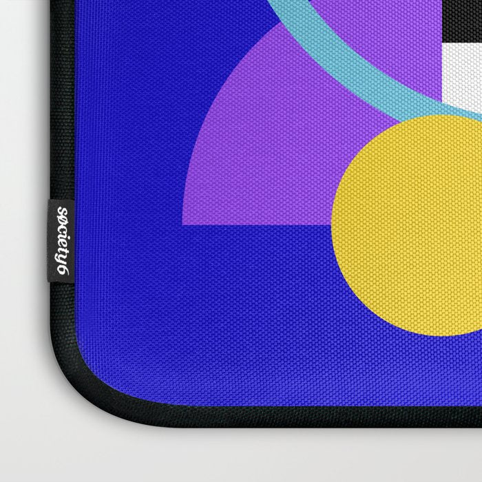Memphis pattern 109 - 80s / 90s Retro Laptop Sleeve Gallery Image 3
