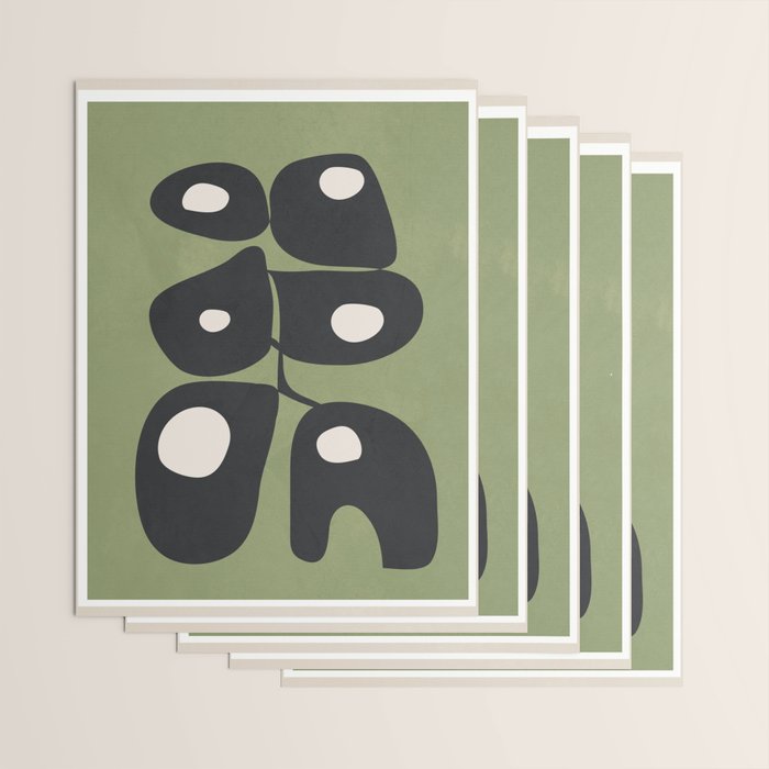 Modern Abstract Art 33 Wrapping Paper Gallery Image 3