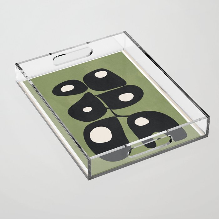 Modern Abstract Art 33 Acrylic Tray Gallery Image 1