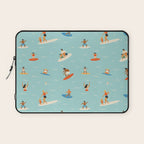 Surfing kids Laptop Sleeve Gallery Image 1