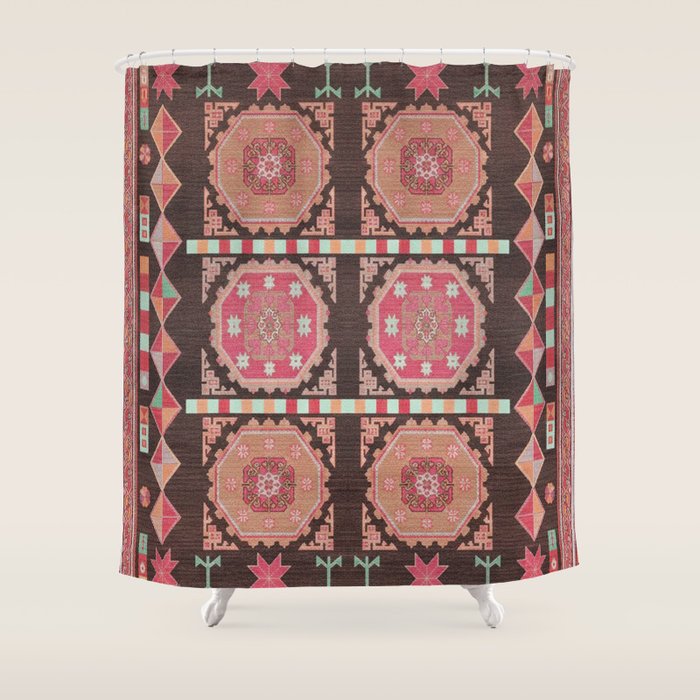 Tribal Medallions of the Atlas Shower Curtain Gallery Image 1