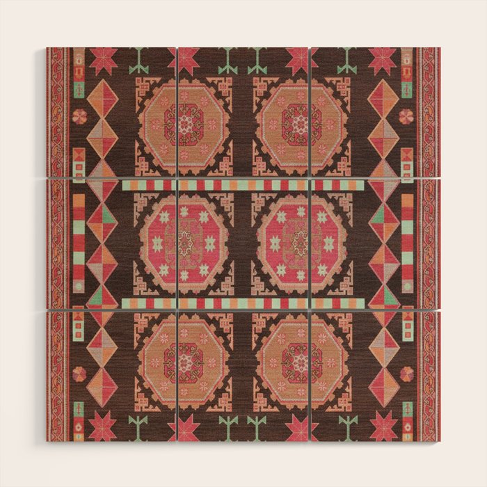 Tribal Medallions of the Atlas Wood Wall Art Gallery Image 1