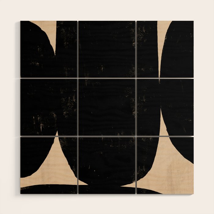 Timeless bold shapes Wood Wall Art Gallery Image 1