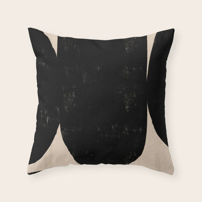 Timeless bold shapes Throw Pillow Gallery Image 1