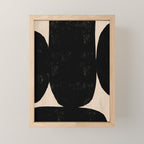Timeless bold shapes Mini Art Print Gallery Image 1