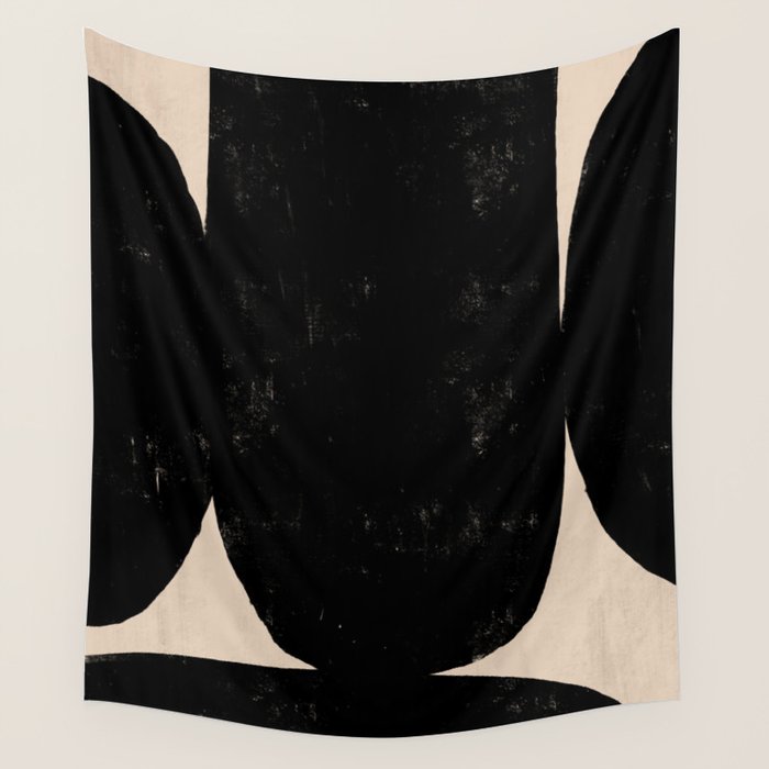 Timeless bold shapes Wall Tapestry Gallery Image 4