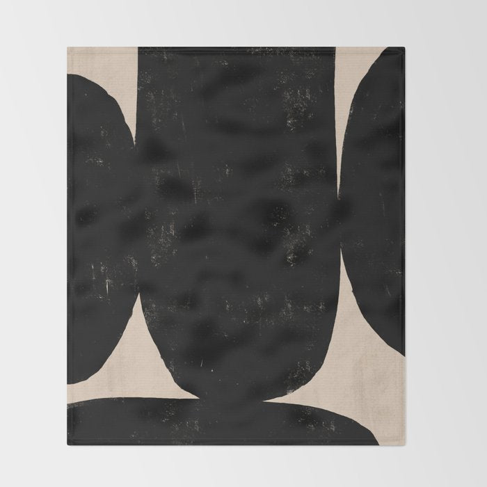 Timeless bold shapes Throw Blanket Gallery Image 2