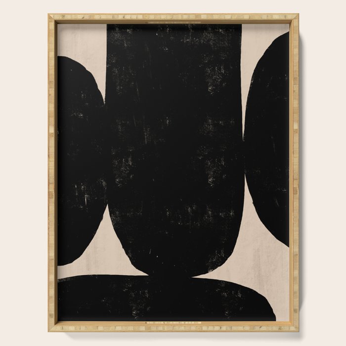 Timeless bold shapes Serving Tray Gallery Image 1