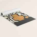 Golden Vase 02 | Summer Bloom: Matisse Night Edition Yoga Mat Gallery Image 2