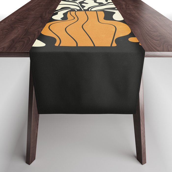 Golden Vase 02 | Summer Bloom: Matisse Night Edition Table Runner Gallery Image 1