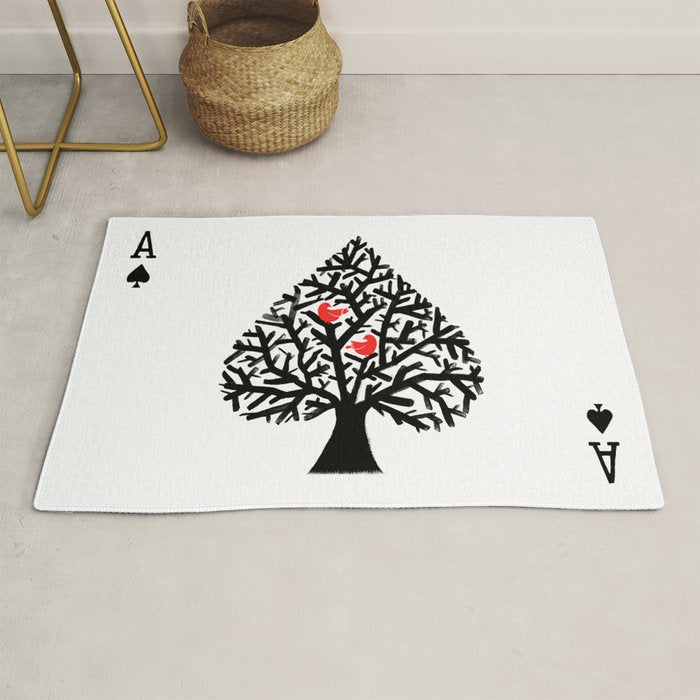 Ace of spade Rug Gallery Image 1