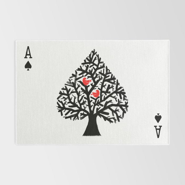 Ace of spade Rug Gallery Image 2