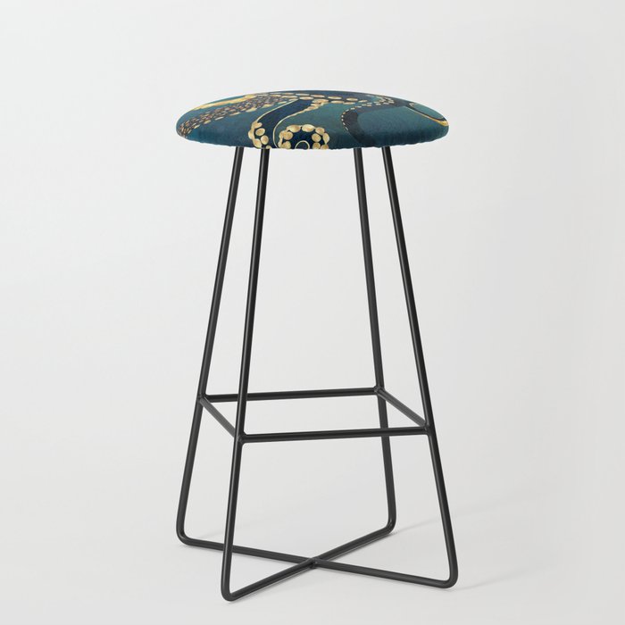 Metallic Octopus IV Stool Gallery Image 1
