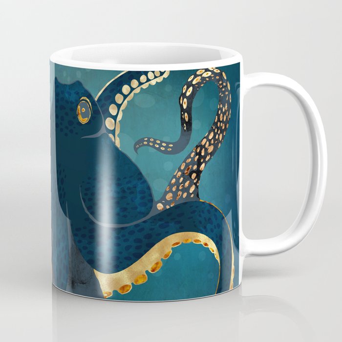 Metallic Octopus IV Coffee Mug Gallery Image 1