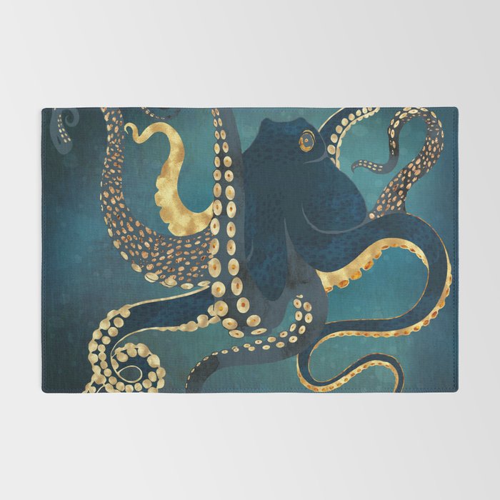 Metallic Octopus IV Rug Gallery Image 2