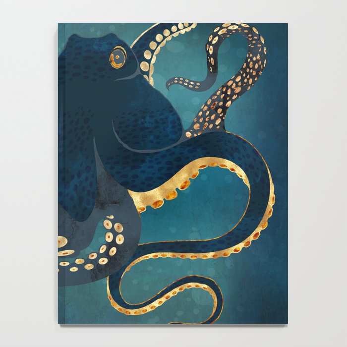 Metallic Octopus IV Notebook Gallery Image 4