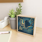 Metallic Octopus IV Mini Art Print Gallery Image 2