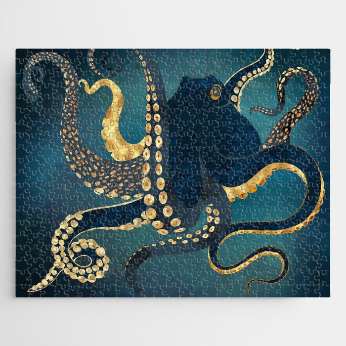 Metallic Octopus IV Jigsaw Puzzle Gallery Image 1