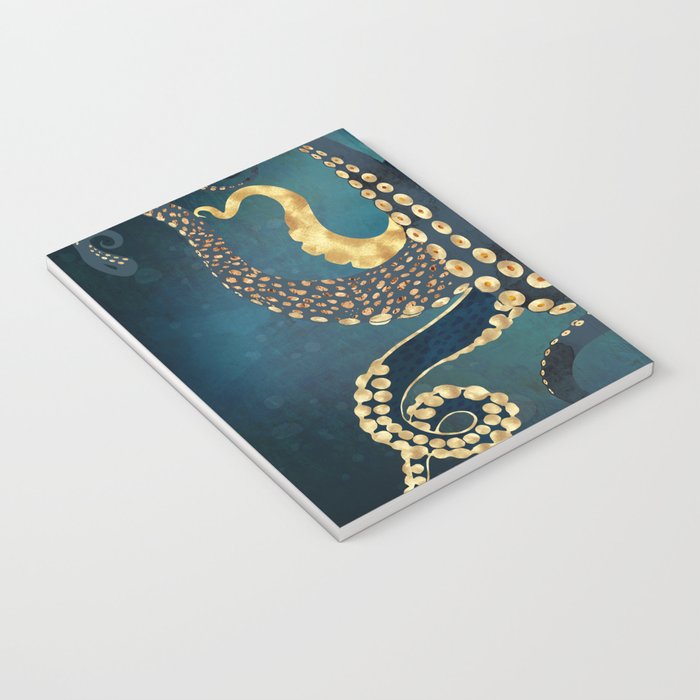Metallic Octopus IV Notebook Gallery Image 3