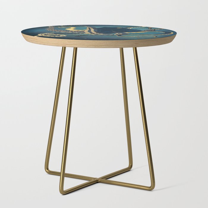 Metallic Octopus IV Side Table Gallery Image 1