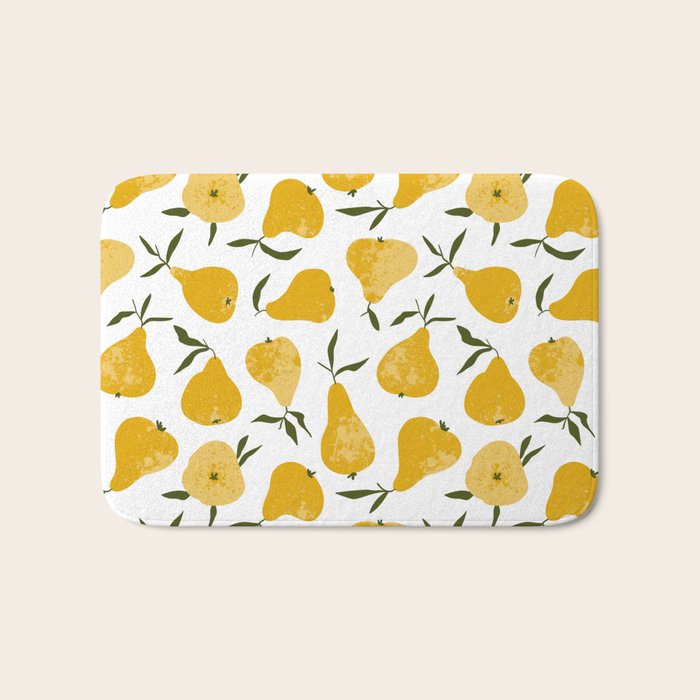 Yellow pear Bath Mat Gallery Image 1