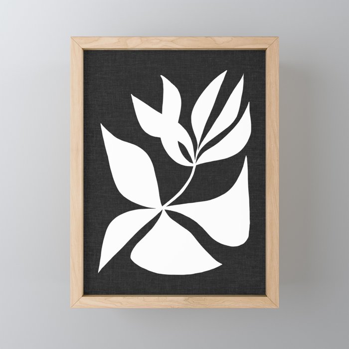 Forked Flower ii Mini Art Print Gallery Image 1