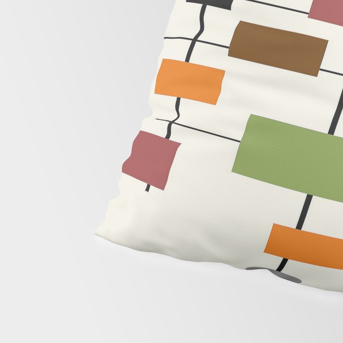 Mid-Century Modern Art 1.3 Pillow Sham Gallery Image 4