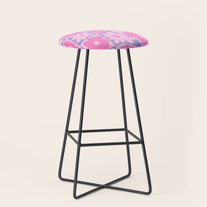 Floral twelve Stool Gallery Image 1