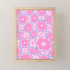 Floral twelve Mini Art Print Gallery Image 1