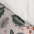 Holly-days . Light Blush Comforter Gallery Image 4