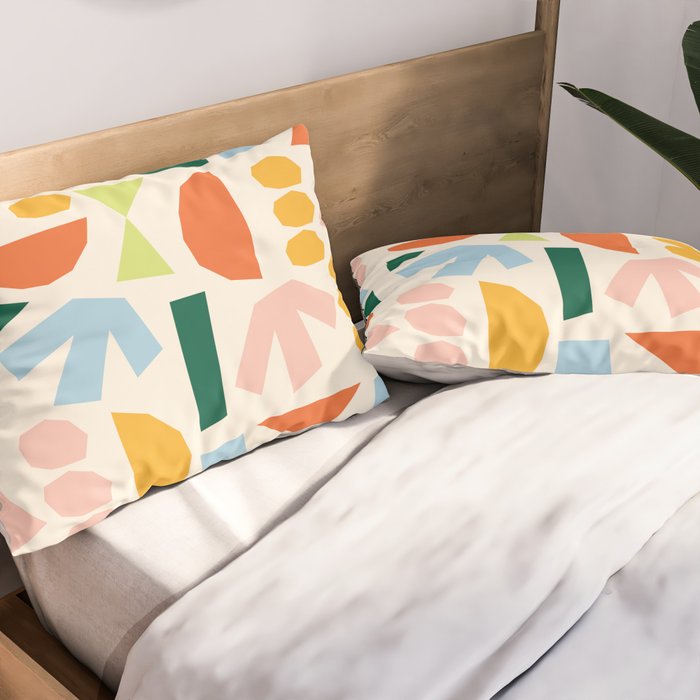 Geometrical abstract  Pillow Sham Gallery Image 2