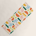 Geometrical abstract  Yoga Mat Gallery Image 1