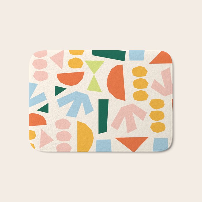 Geometrical abstract  Bath Mat Gallery Image 1