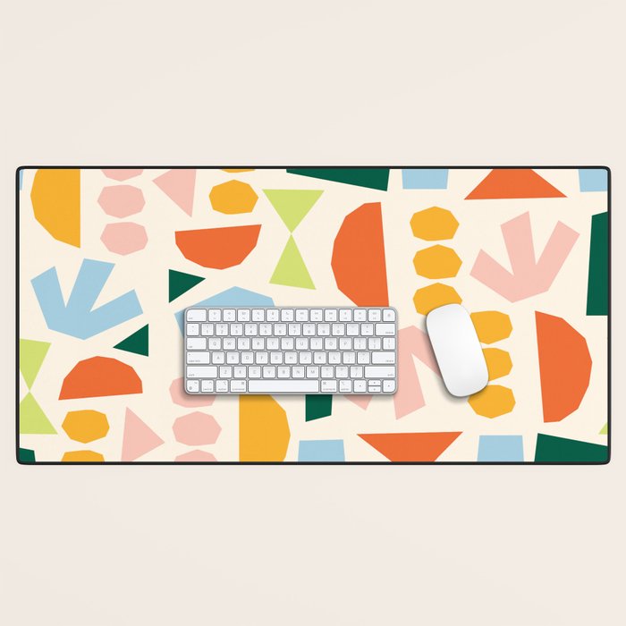 Geometrical abstract  Desk Mat Gallery Image 1