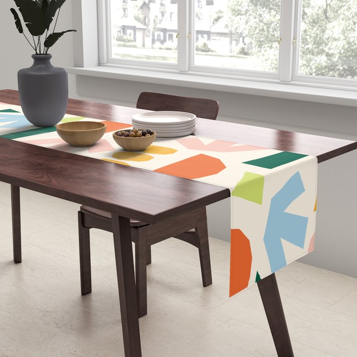 Geometrical abstract  Table Runner Gallery Image 2