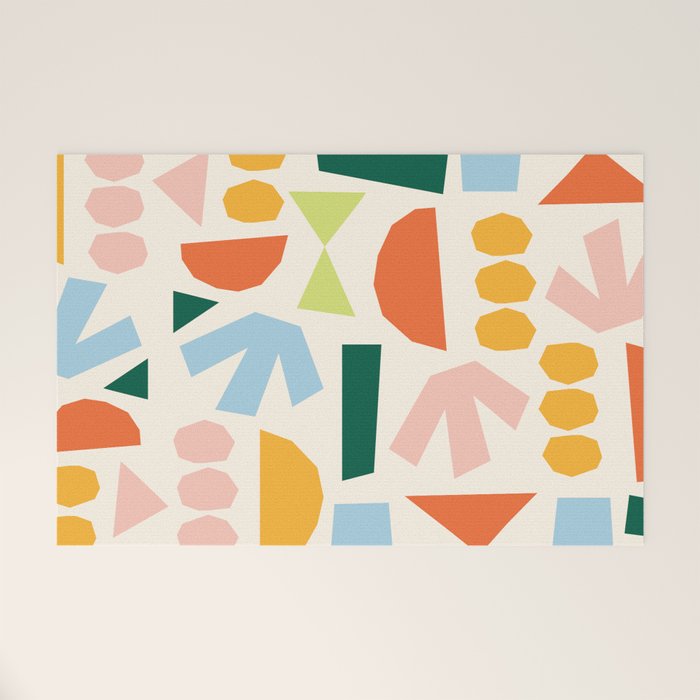 Geometrical abstract  Welcome Mat Gallery Image 1