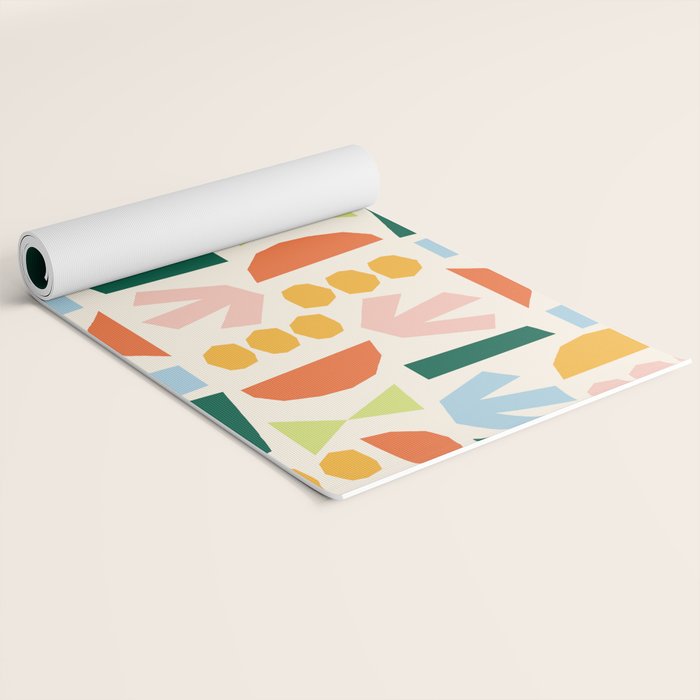 Geometrical abstract  Yoga Mat Gallery Image 2