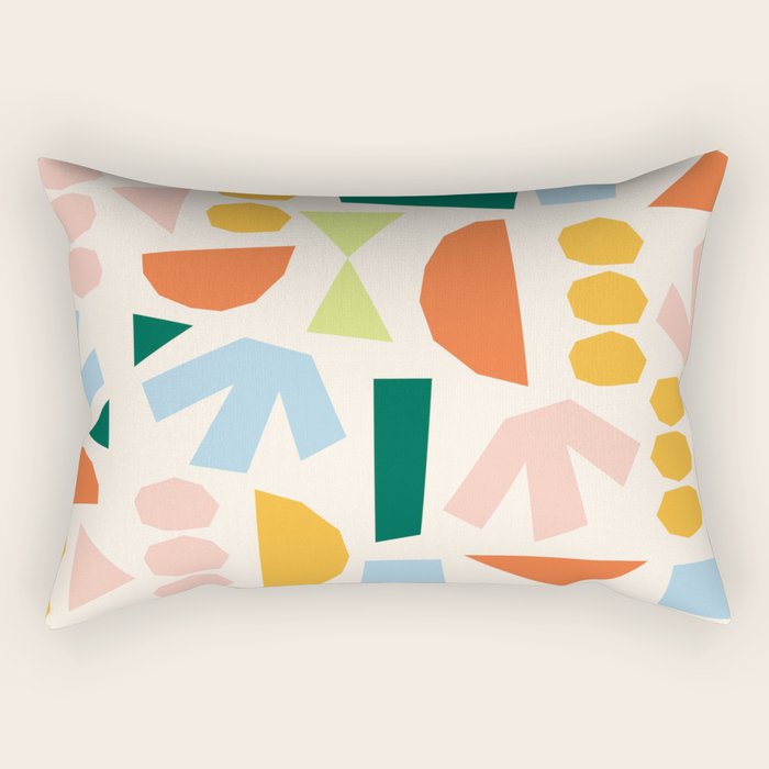 Geometrical abstract  Rectangular Pillow Gallery Image 1