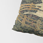 The Unicorn Rests in a Garden (from the Unicorn Tapestries) Pillow Sham Gallery Image 4