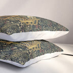 The Unicorn Rests in a Garden (from the Unicorn Tapestries) Pillow Sham Gallery Image 3