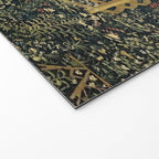 The Unicorn Rests in a Garden (from the Unicorn Tapestries) Welcome Mat Gallery Image 2