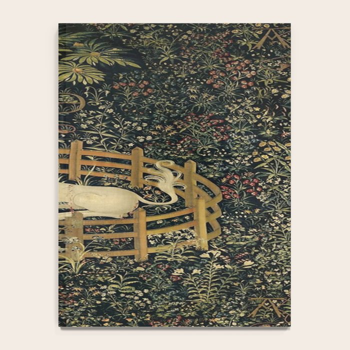 The Unicorn Rests in a Garden (from the Unicorn Tapestries) Notebook Gallery Image 4