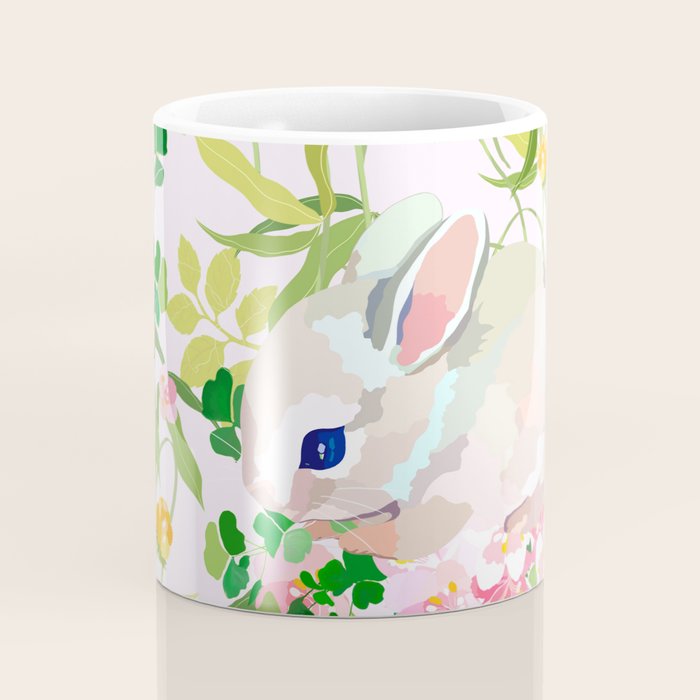 springtime bunny Coffee Mug Gallery Image 4