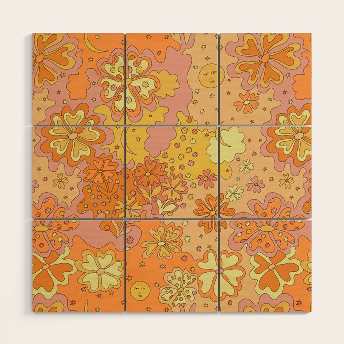 Groovy Universe Wood Wall Art Gallery Image 1
