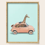 GIRAFFE CAR Serving Tray Gallery Image 1