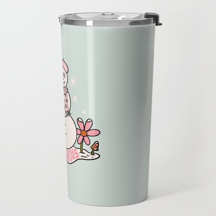 Aquarius Snowman Travel Mug Gallery Image 2