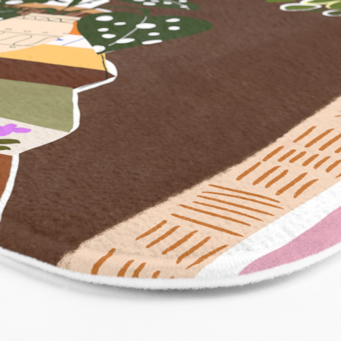 Orange Tree Bath Mat Gallery Image 3